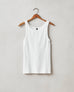 Women's Stretch Rib Tank - White